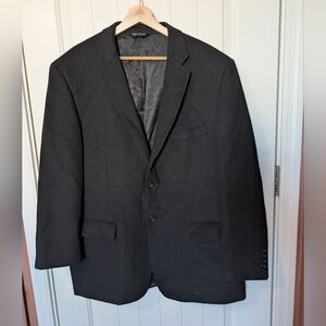 Vintage Pronto Uomo Wool/Silk Blazer M46R Black